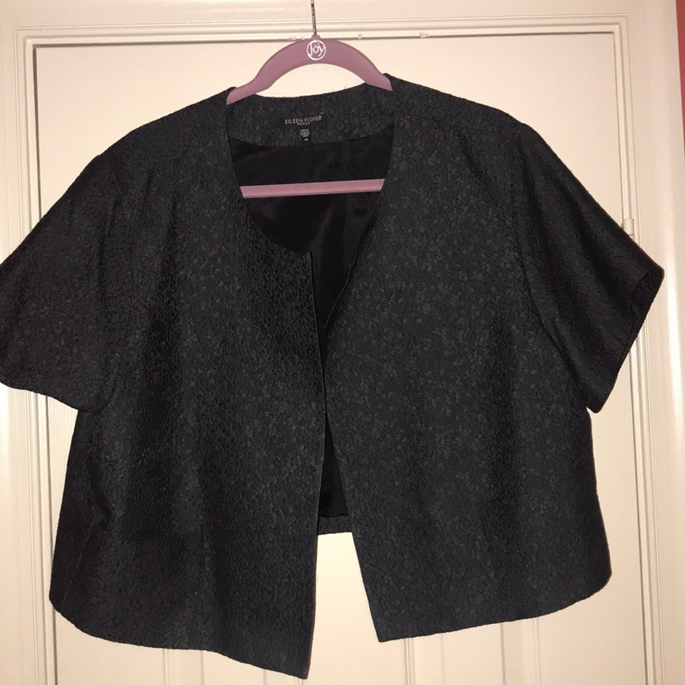 Eileen Fisher cropped jacket